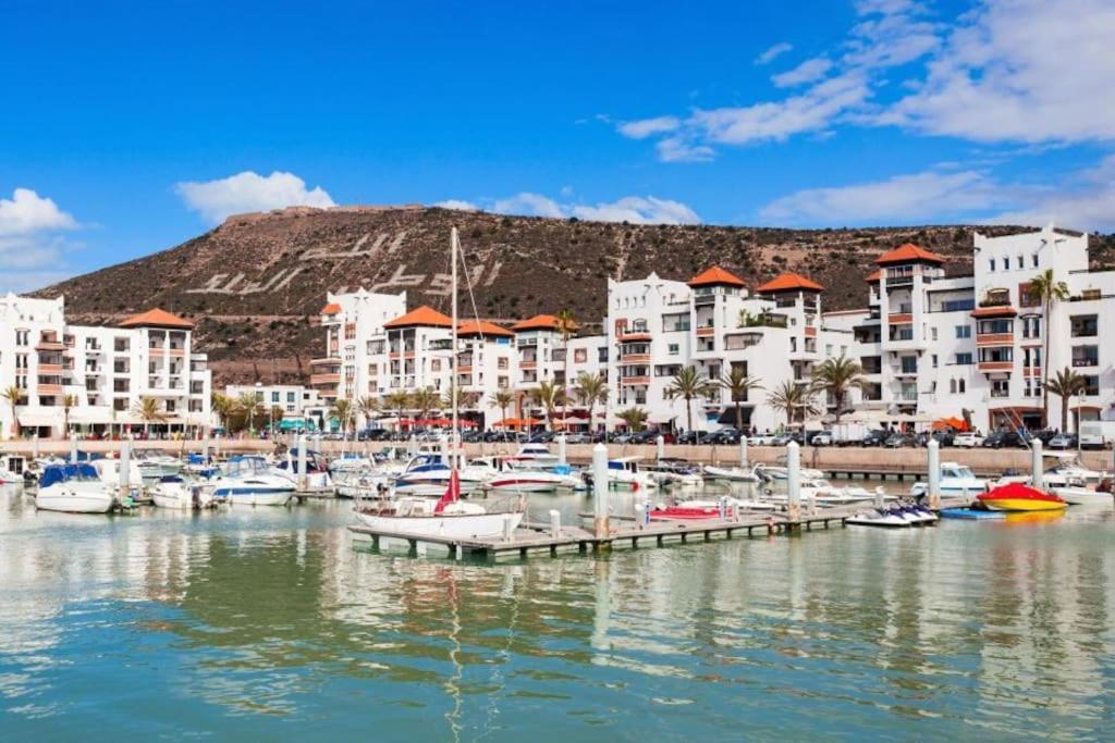 Elegant 2br - 3 Min To Anza Beach, Cozy Beds Appartement Agadir